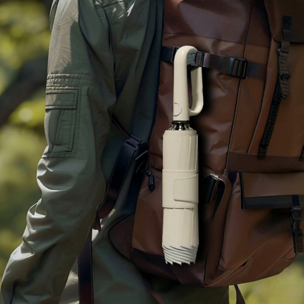 「抗風暴雨傘架!!」高倍防曬防水環扣折疊傘