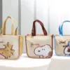史努比 餅乾派對 輕巧手提保溫袋