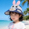 🦊【動物方程式】🐰 夏季必備！兒童立體動物防曬風扇空頂帽
