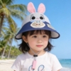 🦊【動物方程式】🐰 夏季必備！兒童立體動物防曬風扇空頂帽